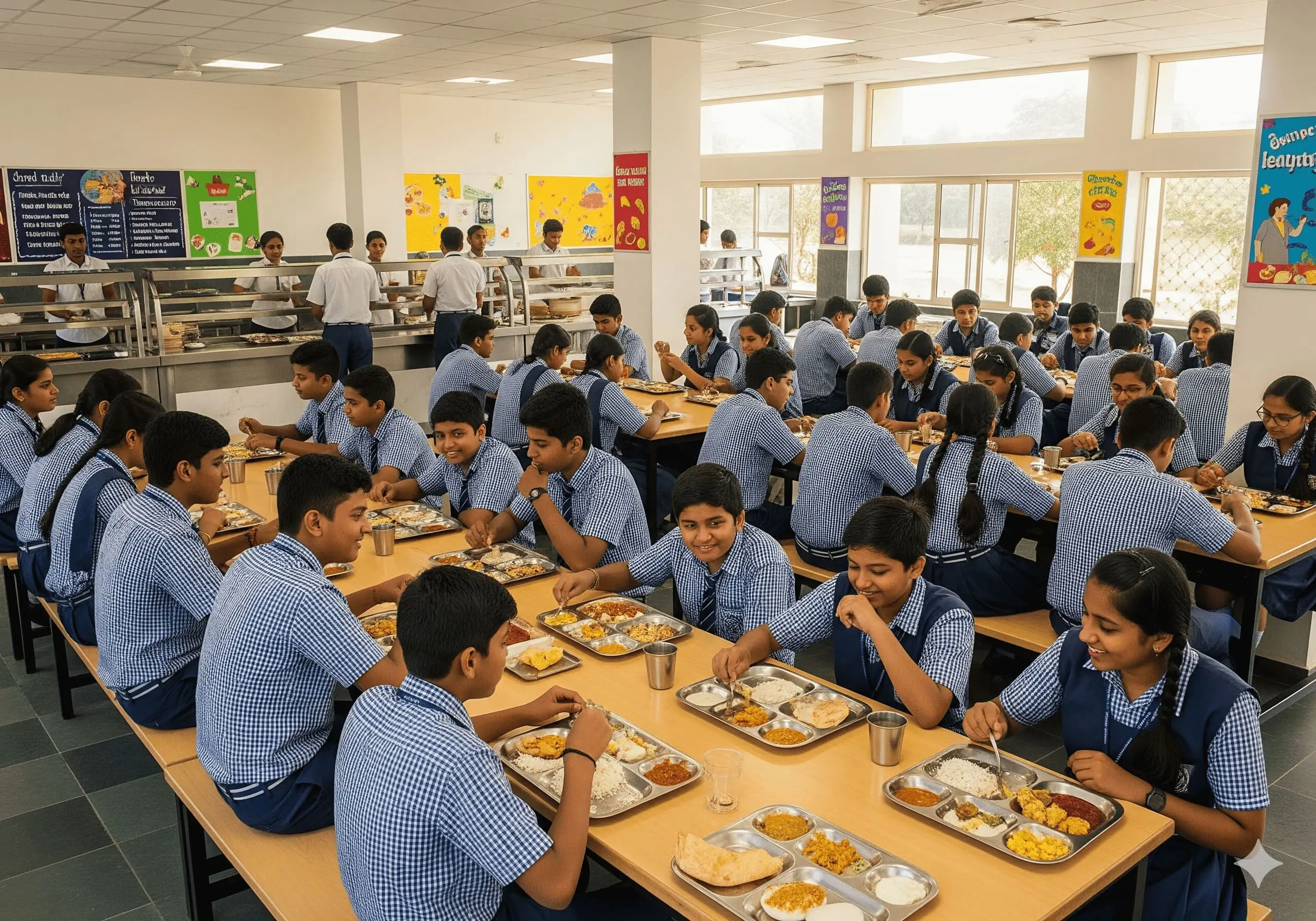 People sitting at a table
